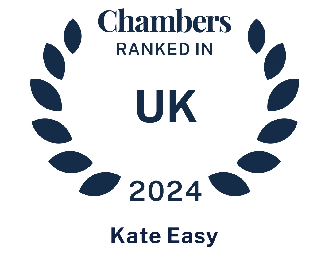 Chambers Top Ranked 2024 - Kate Easy